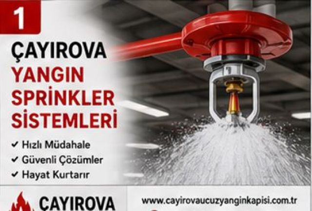 Çayırova Yangın Sprinkler Sistemleri